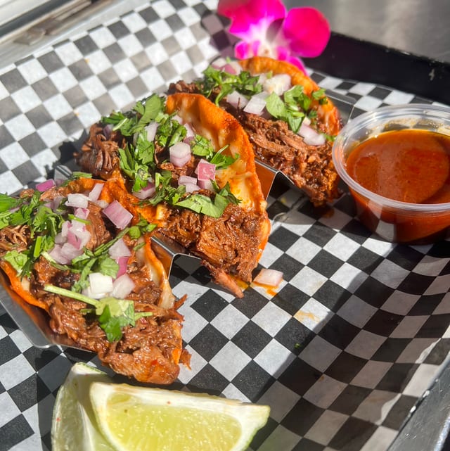 Birria Tacos.