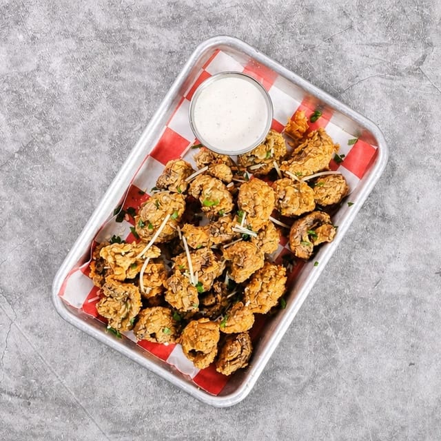 Fried Mushrooms.
